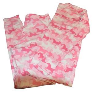 Gap Kids, Snug Fit 2-Piece Horse Print Sleepwear, Organic Cotton, Size 14